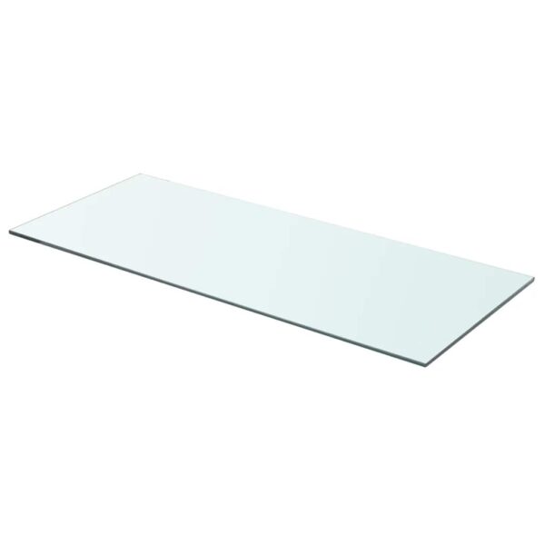 vidaXL Shelf Panel Glass Clear 70x30 cm - Image 1