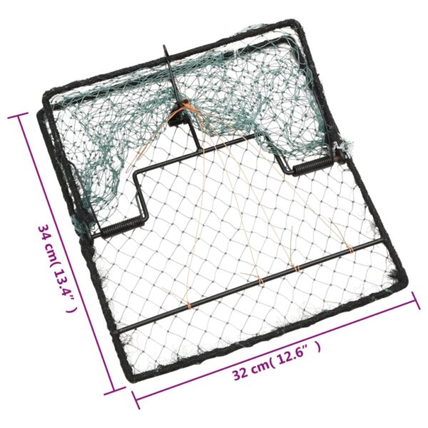 vidaXL Bird Trap Green 34x32 cm Steel - Image 9
