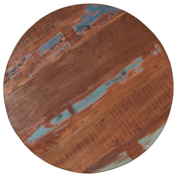 vidaXL Bar Table Solid Reclaimed Wood 75x(76-110) cm - Image 9