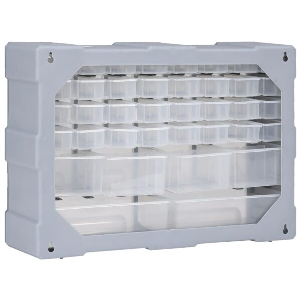 vidaXL Multi-drawer Organiser with 38 Drawers 52x16x37.5 cm - Image 4