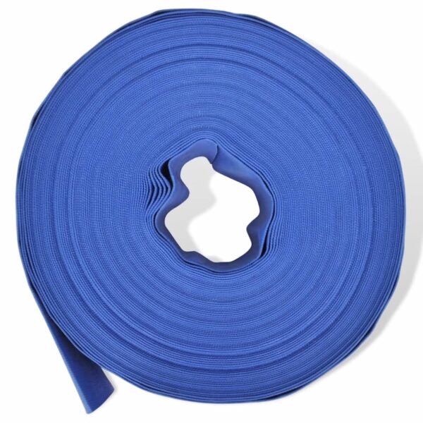 vidaXL Flat Hose 50 m 2" PVC Water Delivery - Image 2