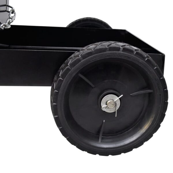 Welding Cart Black Trolley with 3 Shelves Workshop Organiser - Image 2