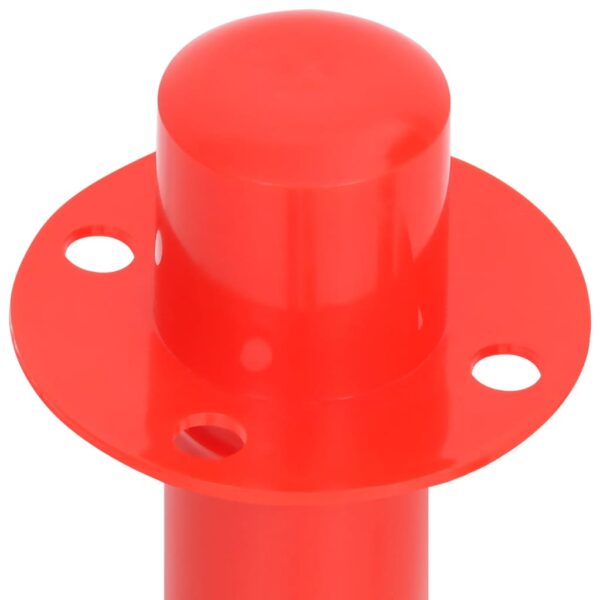 vidaXL Chain Post Set with 10 m Plastic Chain - Image 6