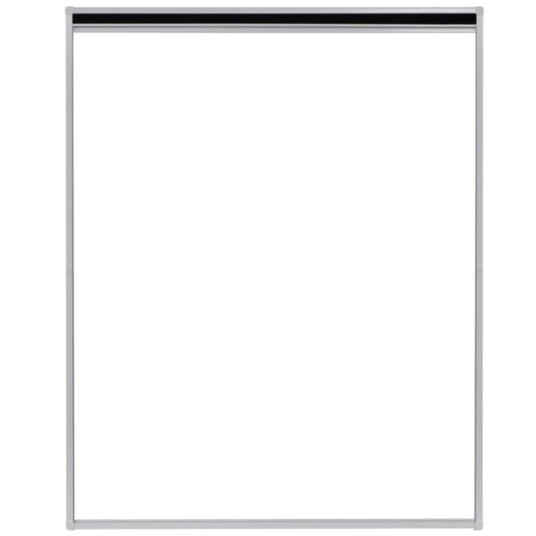 vidaXL Plisse Insect Screen for Windows Aluminium 80x100 cm - Image 4