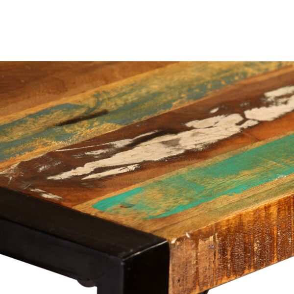 vidaXL Dining Table Solid Reclaimed Wood 120 cm - Image 11