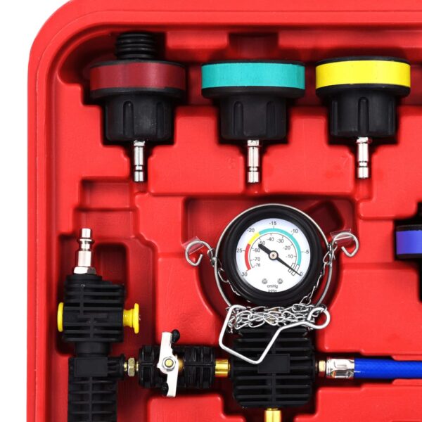 vidaXL 28 Piece Cooling System & Radiator Cap Pressure Tester - Image 4