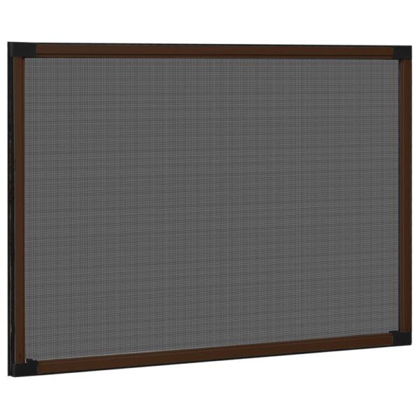 vidaXL Extendable Insect Screen for Windows Brown (100-193)x75 cm - Image 3