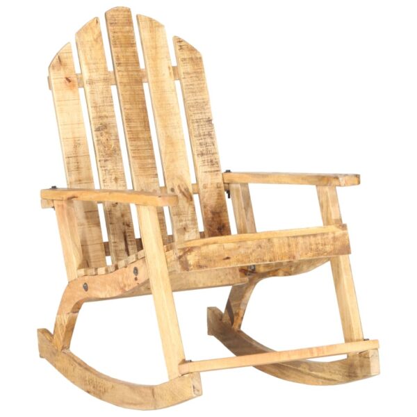 vidaXL Garden Rocking Chair Solid Mango Wood - Image 8