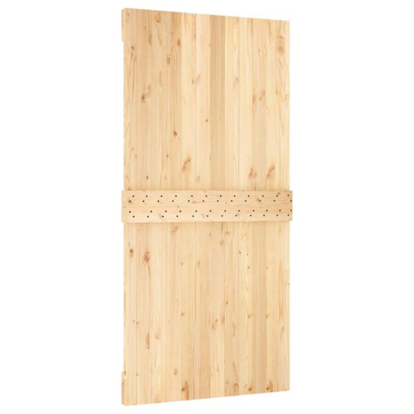vidaXL Door NARVIK 100x210 cm Solid Wood Pine - Image 6