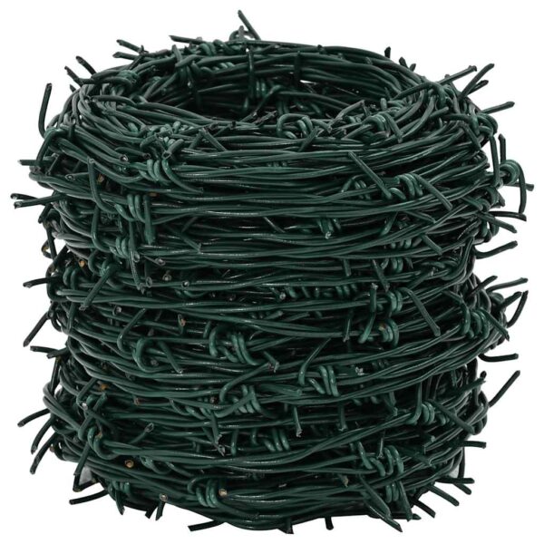 Barbed Wire Entanglement Wire Green Wire Roll 100 m - Image 3