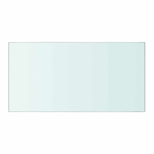 vidaXL Shelf Panel Glass Clear 40x20 cm - Image 2