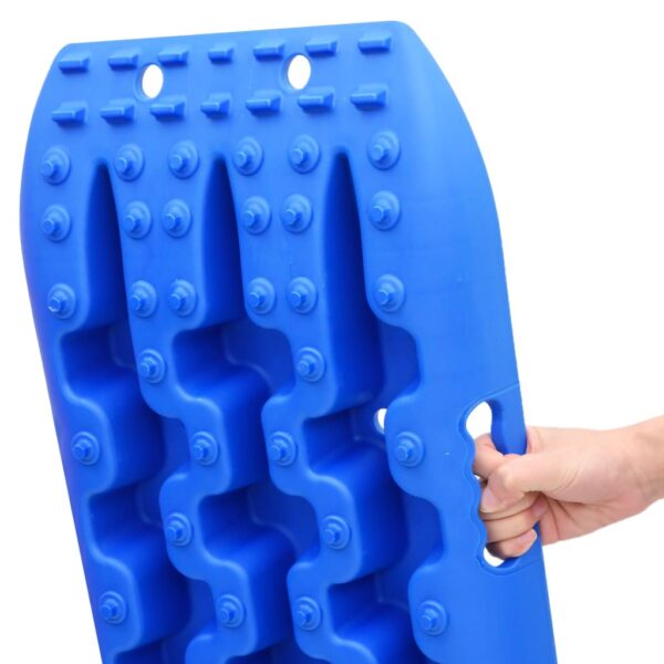 vidaXL Traction Boards 2 pcs Blue 106x30.5x7 cm Nylon - Image 7