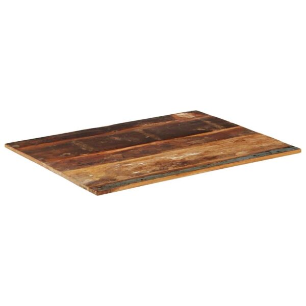 vidaXL Rectangular Table Top 70x90 cm 15-16 mm Solid Wood Reclaimed - Image 5