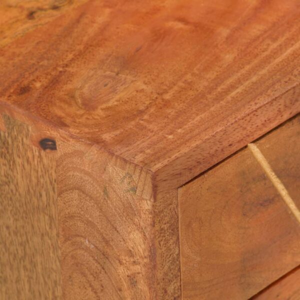 vidaXL Bedside Cabinet 43x30x58 cm Solid Mango Wood - Image 7