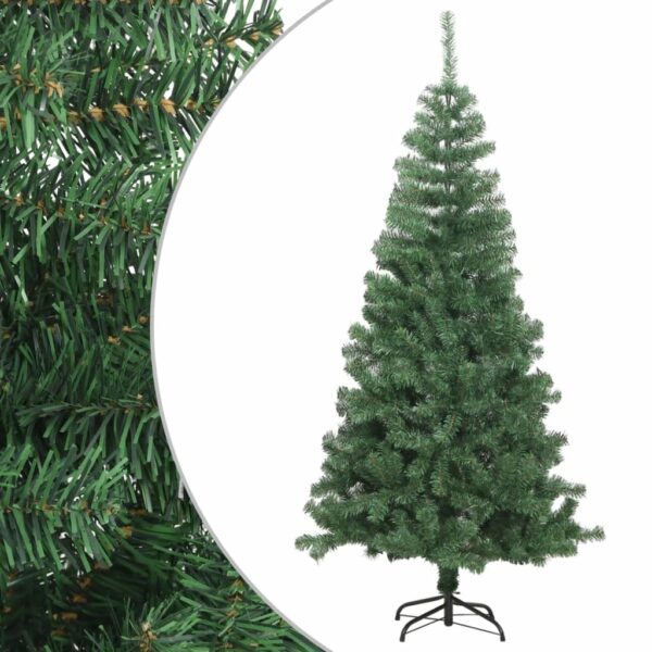 vidaXL Artificial Christmas Tree L 240 cm Green - Image 1