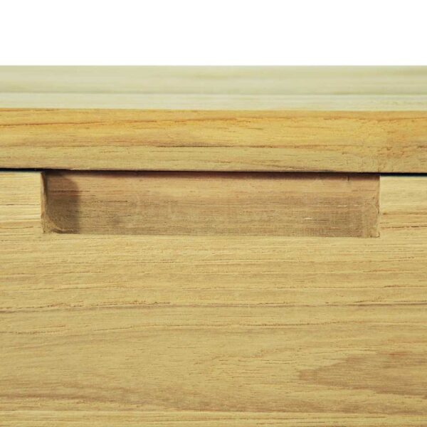 vidaXL Console Table 120x35x76 cm Solid Teak - Image 11
