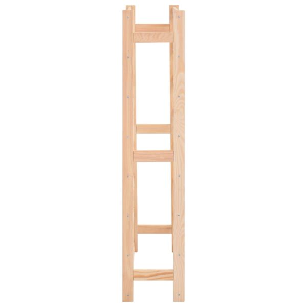 vidaXL Wine Rack for 56 Bottles Solid Wood Pine - Image 3