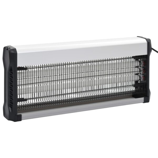 vidaXL Insect Killer Black Aluminium ABS 60 W - Image 4