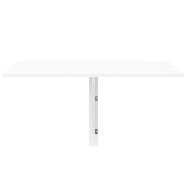 vidaXL Folding Wall Table White 100x60 cm - Image 5