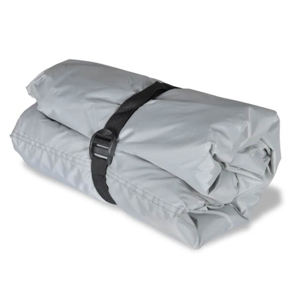 vidaXL Boat Covers 2 pcs Grey Length 488-564 cm Width 239 cm - Image 5