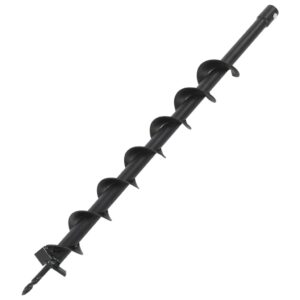 vidaXL Auger Drill Steel 60 mm