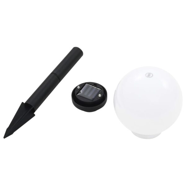 vidaXL Outdoor Solar Lamps 6 pcs LED Spherical 20 cm RGB - Image 6
