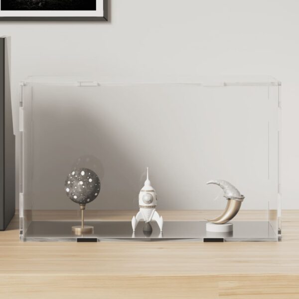 vidaXL Display Box Transparent 31x17x19 cm Acrylic - Image 1