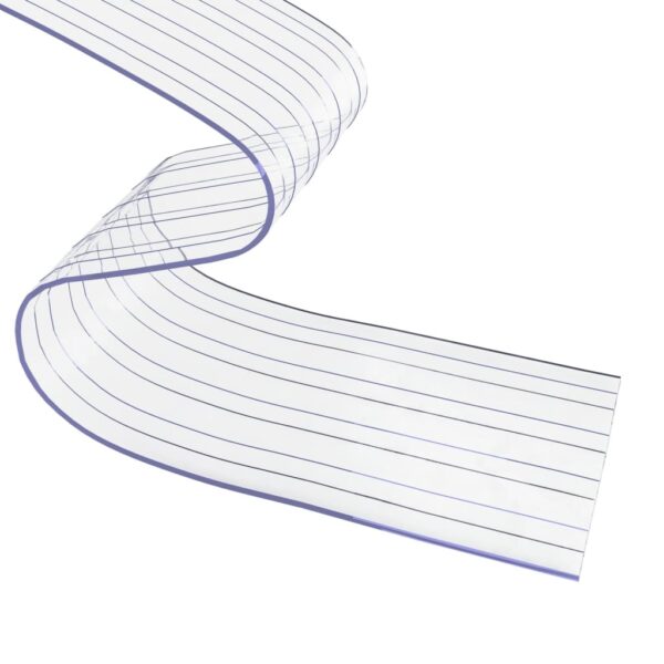 vidaXL Door Curtain Transparent 300 mmx2.6 mm 25 m PVC - Image 6