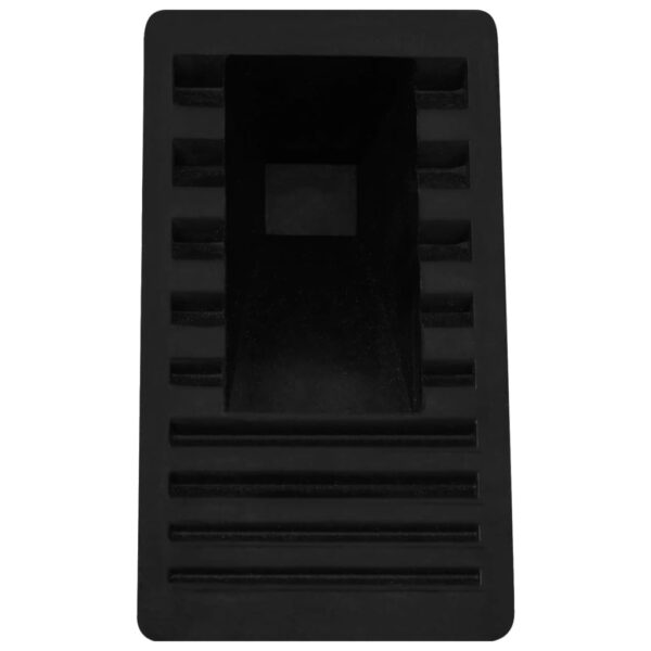 vidaXL Wheel Chocks 4 pcs 16x9x9 cm Rubber - Image 7
