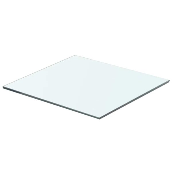 vidaXL Shelf Panel Glass Clear 40x30 cm - Image 1