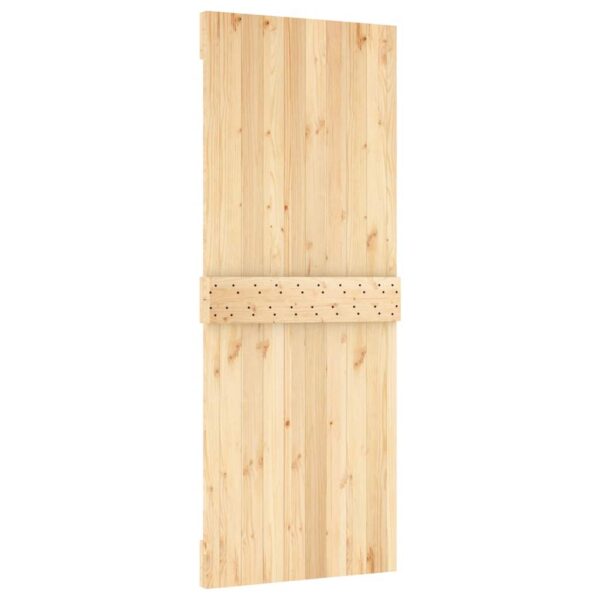 vidaXL Door NARVIK 80x210 cm Solid Wood Pine - Image 6