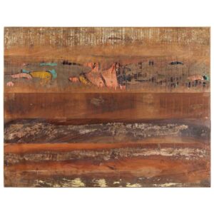 vidaXL Rectangular Table Top 70x90 cm 15-16 mm Solid Wood Reclaimed