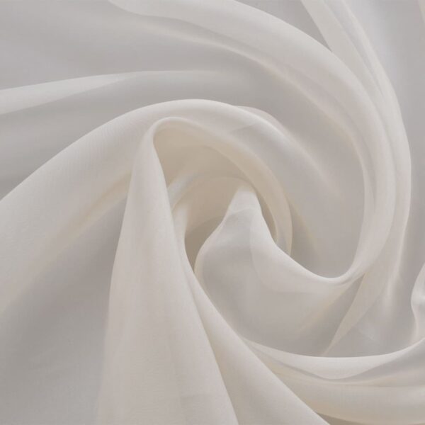 Voile Fabric 1.45 x 20 m Cream - Image 1