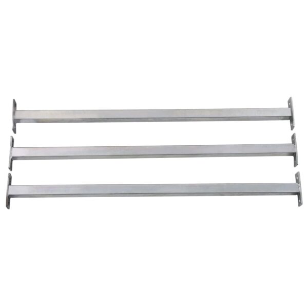 vidaXL Adjustable Security Window Bars 3 pcs 710-1200 mm - Image 3
