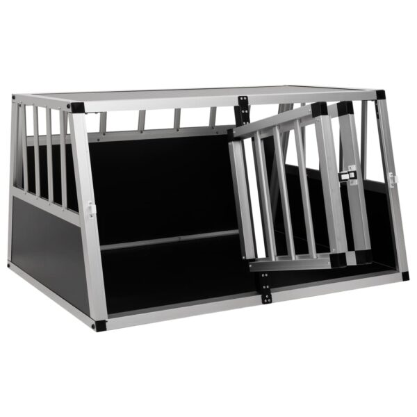 vidaXL Dog Cage with Double Door 89x69x50 cm - Image 6