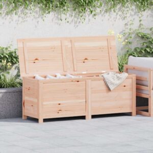 vidaXL Outdoor Cushion Box 150x50x56 cm Solid Wood Fir