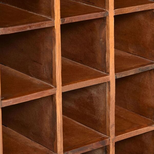vidaXL Wine Rack for 16 Bottles Solid Reclaimed Wood - Image 10