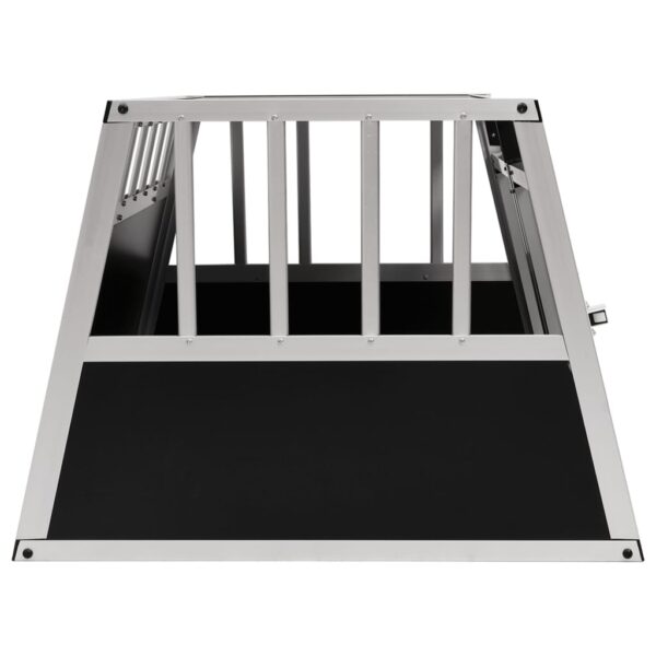vidaXL Dog Cage with Double Door 89x69x50 cm - Image 4