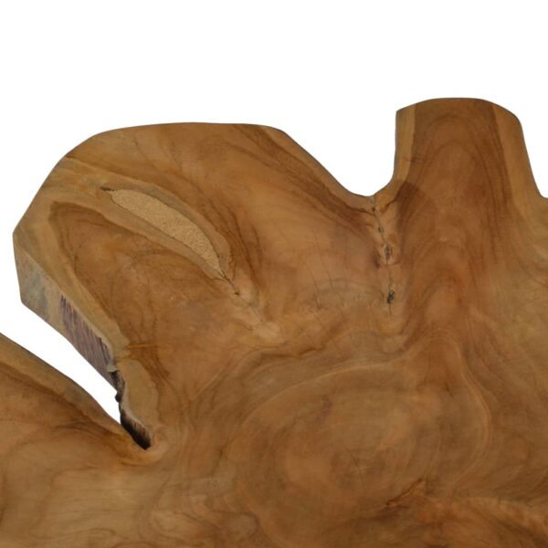 vidaXL Coffee Table (60-70)x45 cm Teak Wood - Image 5