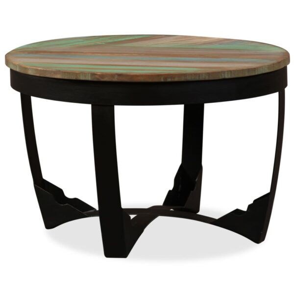vidaXL Coffee Table Solid Reclaimed Wood 60x40 cm - Image 3