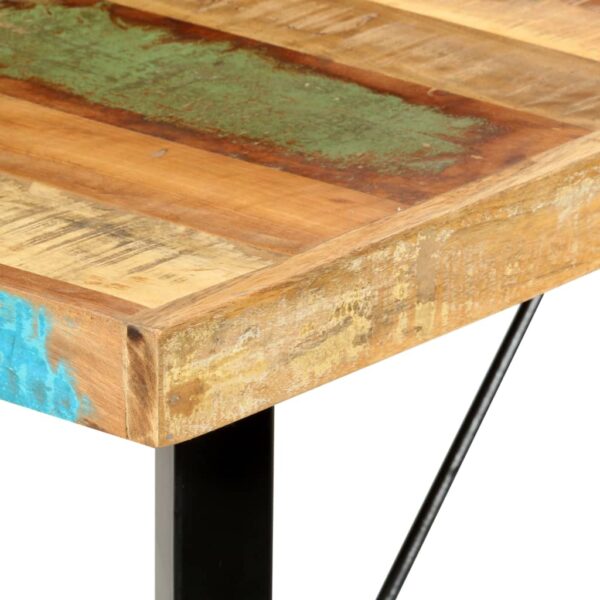 vidaXL Bar Table 180x70x107 cm Solid Reclaimed Wood - Image 5