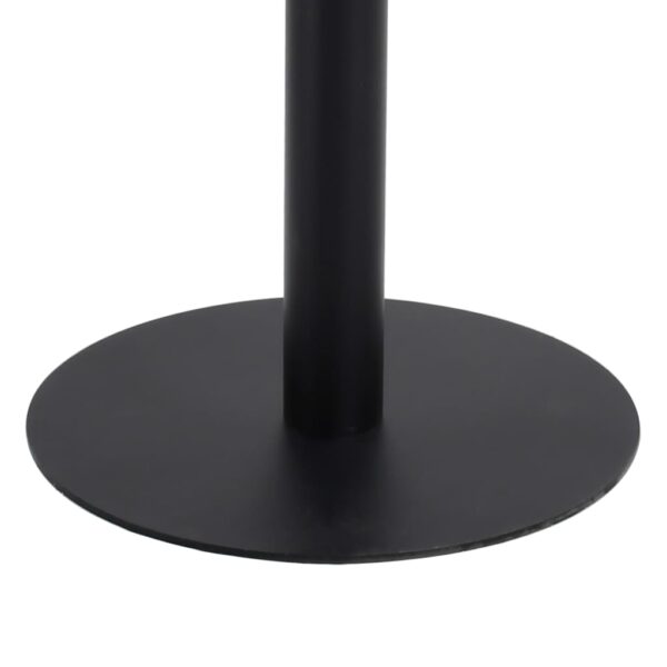 vidaXL Bistro Table Light Brown 80x80 cm MDF - Image 5