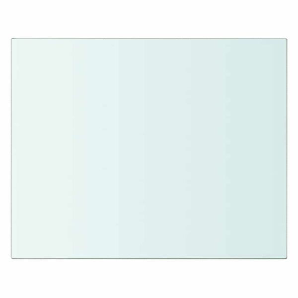 vidaXL Shelf Panel Glass Clear 20x25 cm - Image 2