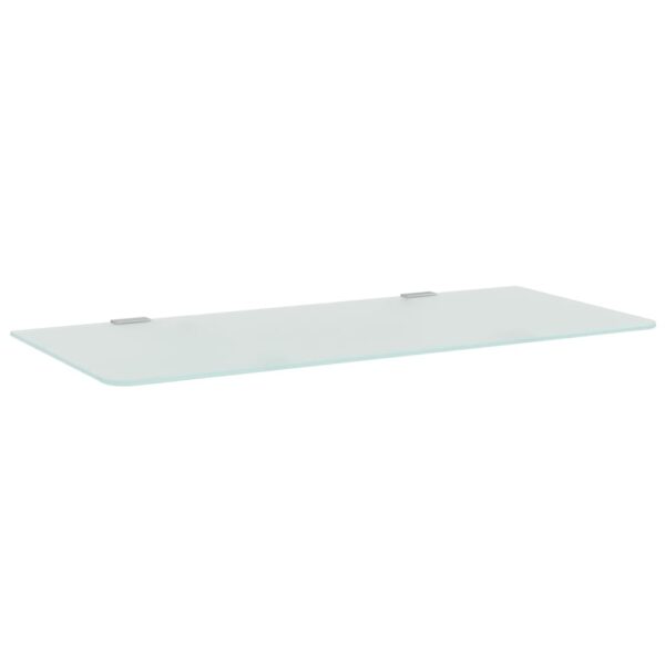vidaXL Wall-mounted Urinal Privacy Screen 90x40 cm Tempered Glass - Image 2