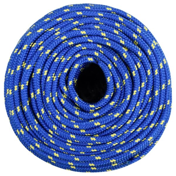 vidaXL Boat Rope Blue 8 mm 50 m Polypropylene - Image 3