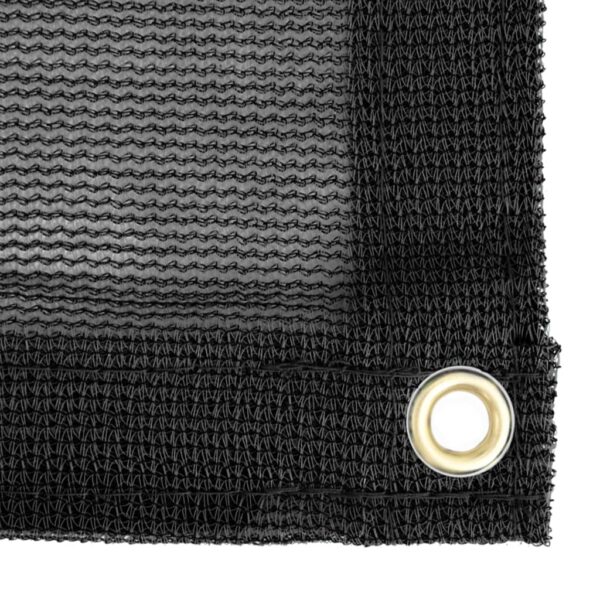vidaXL Container Net HDPE 3.5x7 m Black - Image 5