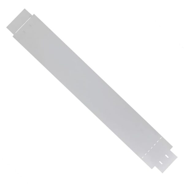 vidaXL Set of 10 Flexible Lawn Fence Galvanised Steel 100 x 14 cm - Image 3