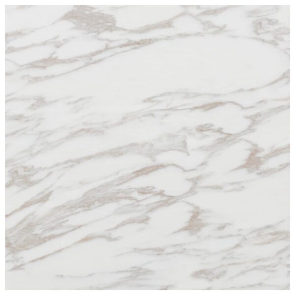 vidaXL Self-adhesive PVC Flooring Planks 5.11 m? White Marble - Image 6