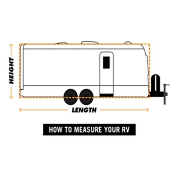 vidaXL Caravan Cover Grey M - Image 7