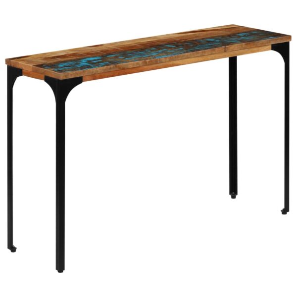 vidaXL Console Table 120x35x76 cm Solid Reclaimed Wood - Image 1